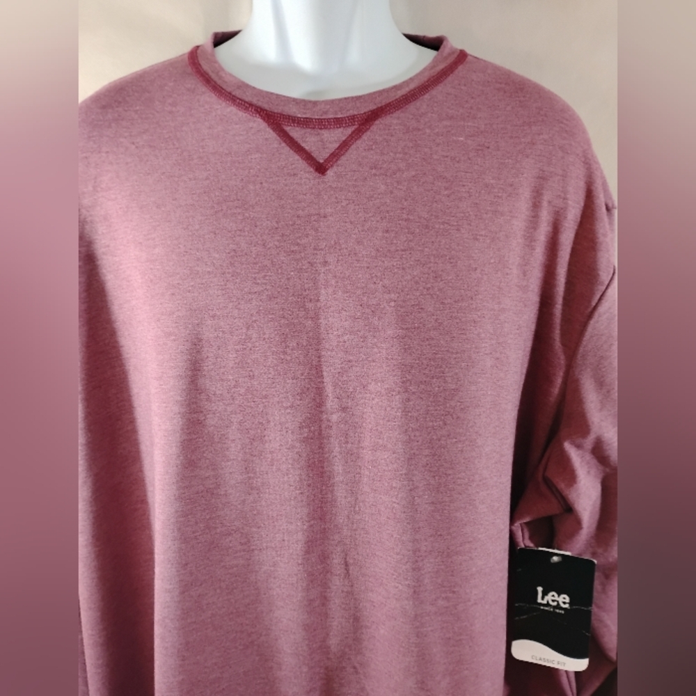 Lee Long Sleeve Knit Tee Size 3XL Nwt